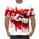 thumbnail image 2 of Camisetas de Manga Corta para Hombre Blusa de Manga Corta de Cuello Redondo Impresa, Top de Moda Casual para Hombres de Uso Diario Y Al Aire Libre, 2 of 4