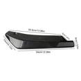 thumbnail image 4 of Placa Protección Esquina Trasera Modificada para Coche 2 Uds. Pala Trasera Modificada para Coche (6060 # Negro), 4 of 9
