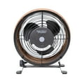 thumbnail image 5 of (2 pack) Better Homes & Gardens 5” Retro Small Fan with 3 Speed Settings, USB-C Plug, Adjustable Tilt, Vintage Fan for Home and Bedroom, Wood Grain, 5 of 10