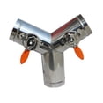 thumbnail image 3 of Válvula de conducto de , conector de conducto de 3 vías, compuerta de ventilación tipo Y con válvulas dobles, compuerta de regulación de para Diámetro exterior 76 mm, 3 of 8