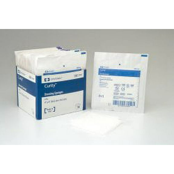 Curity NonWoven Sponge Polyester / Rayon 6-Ply 4 X 4 Inch Square Sterile, 7084- - Case of 600