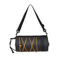 thumbnail image 5 of funtasica Bike Frame Bag Shoulder Bag Horizontal Zipper at The Top Waterproof with Shoulder Strap Large Capacity Bike Front Bag Cycling Orange rope, 5 of 8
