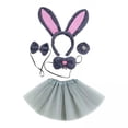 thumbnail image 1 of Disfraz de cosplay,Conjunto de disfraz de para fiesta temática de cosplay de animales,Accesorios de disfraces de Halloween para niños,niñas y niños,Diadema con orejas de, 1 of 8