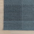 thumbnail image 4 of Oregon Plaid Wool Area Rug, 9' 6" x 13' 6", Oregon Blue, 4 of 6