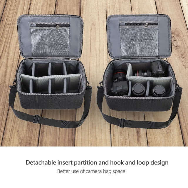 Waterproof Hiding Design Inner Zipper Lens Case Camera Lens Bag Made Of Polyester For Avoid Scratching Your Expensive Equipment