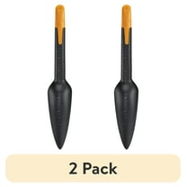 (2 pack) Fiskars Hand Seed Sower, 1 Pc, FiberComp Material Gardening Tool, Orange and Black