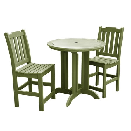 highwood® Eco-Friendly Lehigh 3pc Round Counter Dining Set