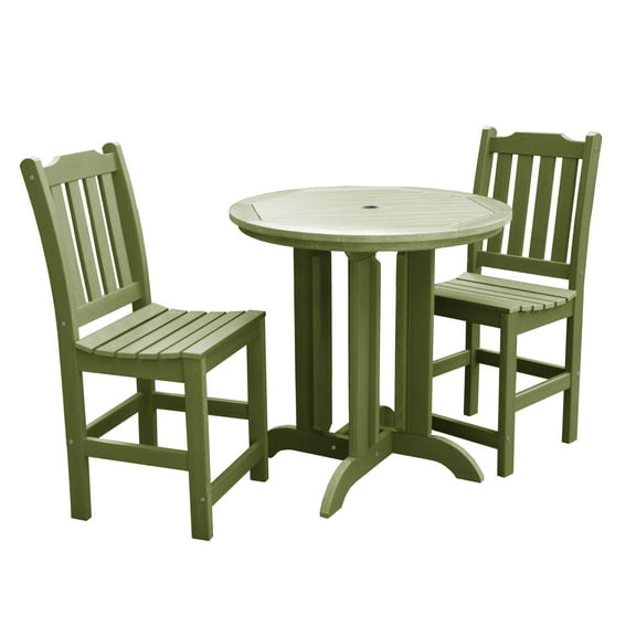 highwood® Eco-Friendly Lehigh 3pc Round Counter Dining Set