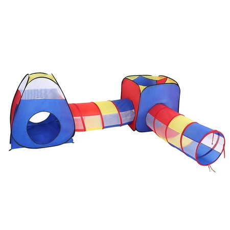 4 In 1 Kid Play Tent Crawl House Tunnel Toys With Ocean Ball Baby 4 In 1 Kid Play Tent Crawl House Tunnel Toys With Ocean Ball Baby Kids Toy