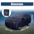 thumbnail image 5 of Unique Bargains Pickup Truck Car Cover for Chevrolet Tahoe 4 Door 2007-2020 Navy Blue, 5 of 6