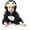 Penguin, variant on Cuddle Club One Piece Romper Hooded Fleece Onesie Jumper for Baby, Penguin 5T