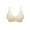 Beige Bra for Women, variant on Women's Push-Up Molded Bra, Wireless Seamless Bralette for Middle Support & Lift Gray L