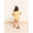 thumbnail image 4 of Modern Moments By Gerber Baby Girl Cotton Romper with Waistline Ruffle, Sizes 0/3 Months - 24 Months, 4 of 11