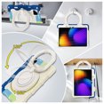 thumbnail image 4 of FJLBDE Case for Xiaomi Mi Pad 6/ Mi Pad 6 Pro 11 Inch 2023 with 360 Kickstand, Shoulder Strap Carrying Protective Cover, Multicolor Blue, 4 of 6