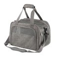 thumbnail image 1 of Bolsa de transporte para mascotas, transpirable, plegable, para viajes al aire libre, para perros y gatos, bolso de mano portátil, suministros de transporte para mascotas, gris, 1 of 5