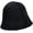 Black, variant on Women Bucket Hat Autumn Winter Wild Wear Corduroy Solid Fisherman Hat Men Outdoor Warm Packable Bell Bucket Cap