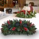 thumbnail image 4 of Christmas Three-legged Candlestick Home Desktop Candlestick Rattan Garland Decoration Party Matching Ornaments, 4 of 5