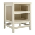 thumbnail image 4 of Lennon End Table, Ivory Oak and Faux Rattan, 4 of 9