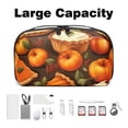 thumbnail image 3 of Thanksgiving Waterproof Oxford Cloth Travel Case for Electronic Devices, USB Organizer, Charger Organizer Travel Case, Phone Cable Organizer - 5.9x9.44x3.14 in, 3 of 6