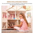 thumbnail image 5 of Milisten 2 Pcs Micro Landscape Fence White Plastic Decorative Fence for Artists, 5 of 5