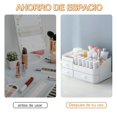 thumbnail image 3 of Organizador de Maquillaje,Caja de almacenamiento de tocador,Bandejas para Cosméticos,Organizador de escritorio,Alta capacidad,Caja de Maquillaje,Cuidado de la Piel,Pintalabios,Joyas(Blanco-3 cajones), 3 of 7