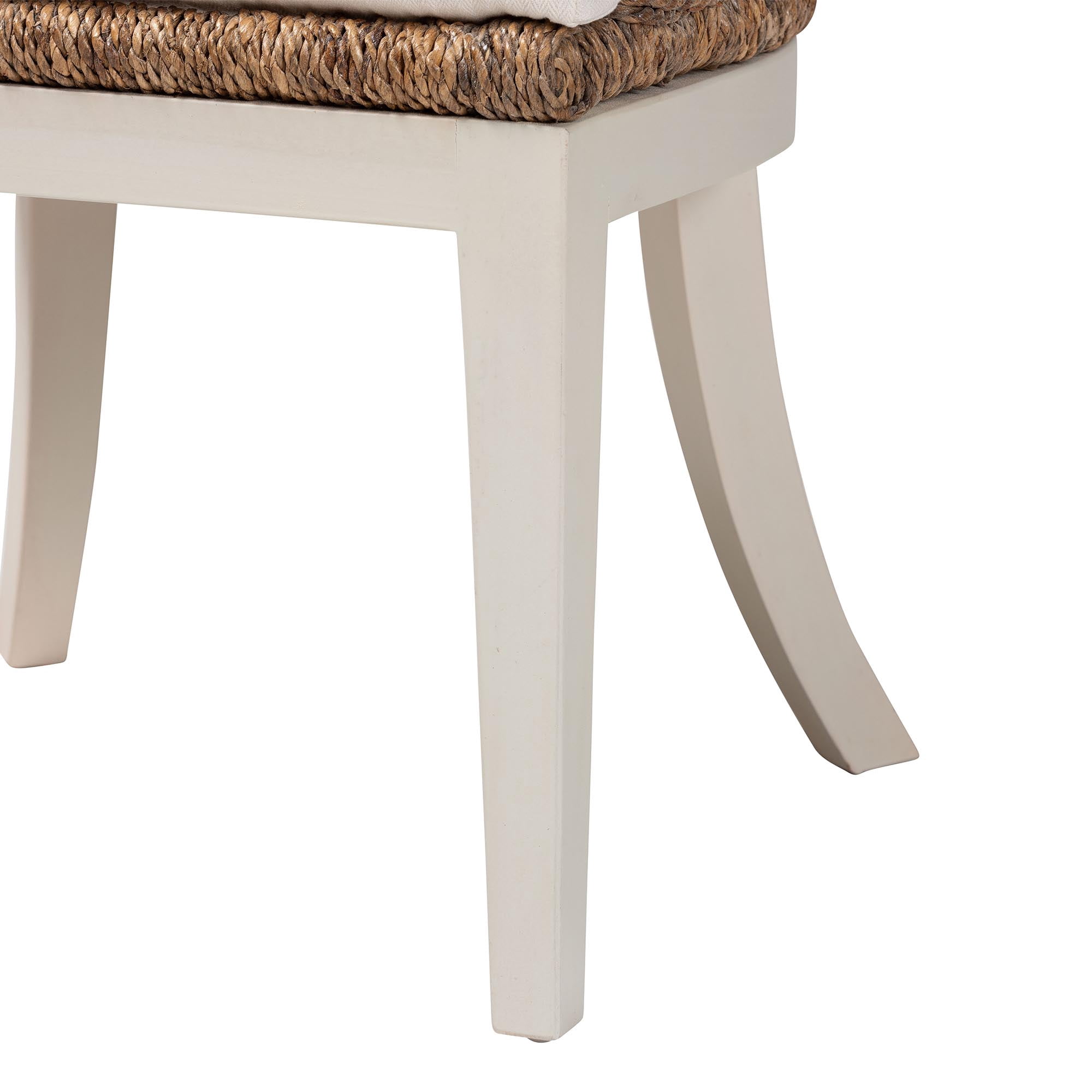 bali & pari Ubud Boho Accent Chair, Natural Seagrass