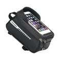 thumbnail image 1 of Waterproof Phone Mount Bags Front Frame Tube Bag with Touchscreen Phone Holder Case Cycling Bike Tool Storage Bag Pack, 1 of 7