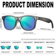 thumbnail image 5 of KANASTAL Polarized Sunglasses for Men, Lightweight Sun Glasses with UV Protection for Driving Fishing Golf, 5 of 6