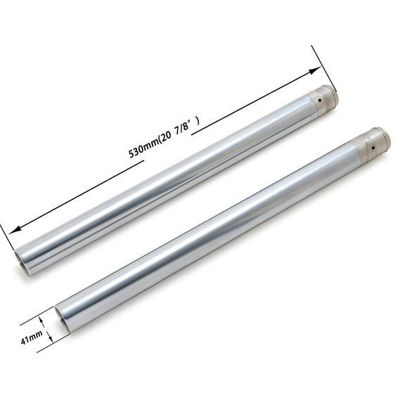 41mm Fork Tubes for Harley Touring Road King FLHR Street Glide 1986-2013, Silver