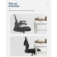 thumbnail image 2 of BestOffice Ergonomic Office Chair, Lumbar Support, Swivel Rolling for Men, Women(White), 2 of 7