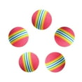 thumbnail image 2 of Pet Elastic Silent Ball Set 1.38"-2.44" - Cat Self-Play Hunting Toy (5PC/L), 2 of 3