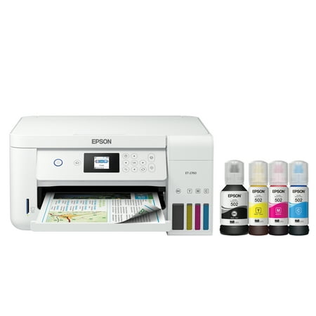 Epson EcoTank ET-2760 Wireless Color All-in-One Cartridge-Free Supertank Printer with Scanner and (Best Color Scanner App)