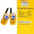 thumbnail image 1 of RETEVIS RT388 Walkie Talkie niños 2 uds receptor de Radio para niños Walkie-Talkie regalo de cumpleaños para niños juguetes para niños y niñas Tan Jianjun unisex, 1 of 2