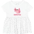 thumbnail image 3 of Inktastic Axolittle Cute Baby Axolotl Girls Baby Dress, 3 of 5