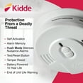 Kidde Sealed Lithium Battery Power Smoke Alarm I9010 in White