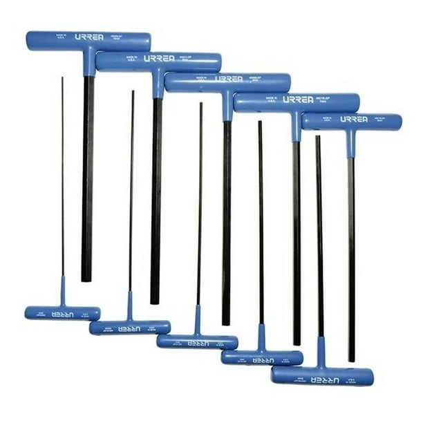 Juego 10 Llaves Hexagonales T Urrea Herramientas 4965LGPM