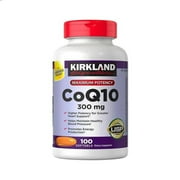 Kirk-Land CoQ10 300mg,Revitalize Heart Health,Elevate Energy Production and Aombat Oxidative Stress for Vibrant Vitality,Softgels - 100 Count