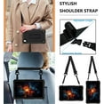 thumbnail image 3 of SOATUTO for Vortex Tab 8 4G/COOPERS CP80/NOVOJOY NVCP80/ATOZEE ATCP80/CUPEISI CP80 8 inch Tablets Case Hybrid ShockProof Kids Friendly with Stand Cover with screen protector (Black/Black/2 PCS), 3 of 7