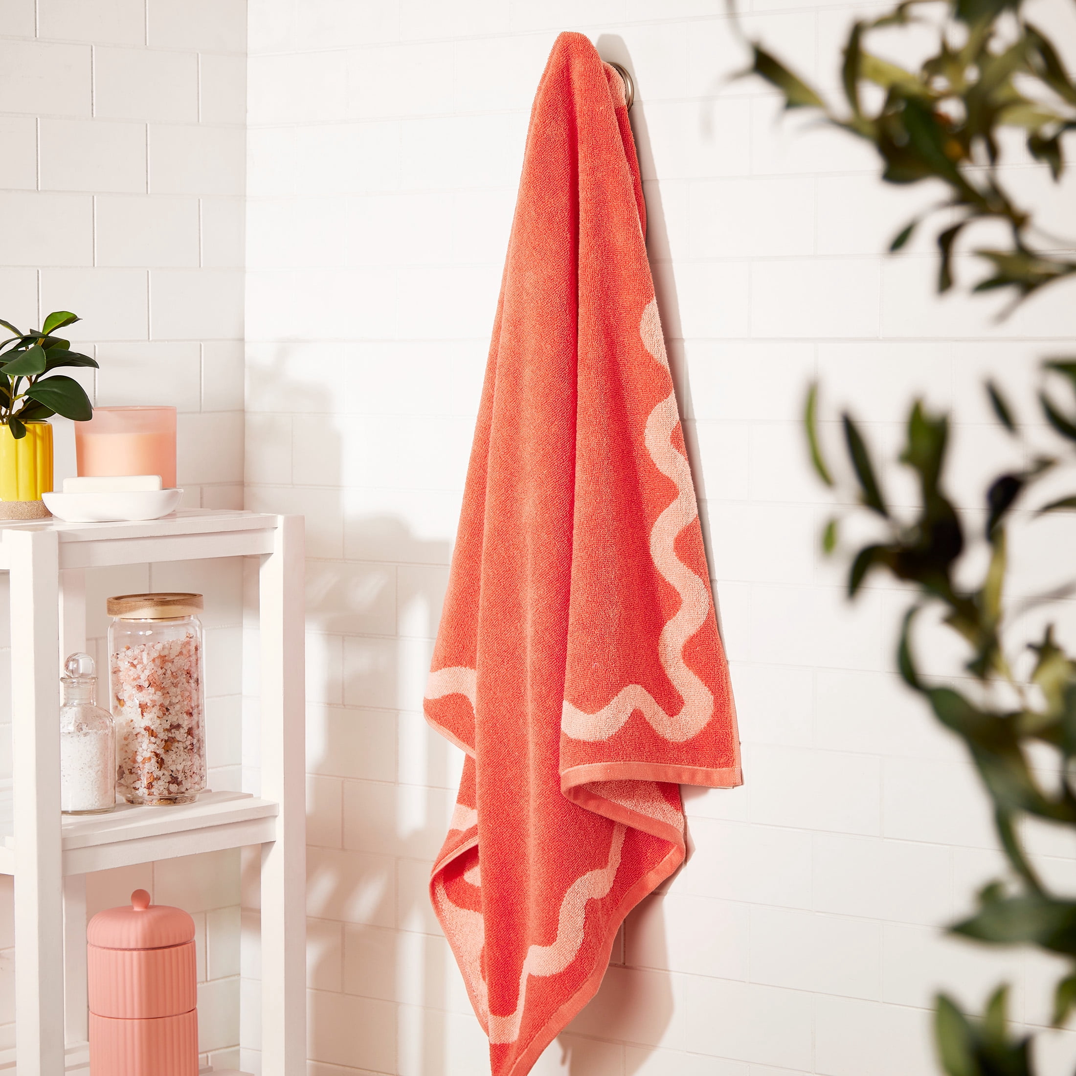 Mainstays by Becky G. & Alejandra 100% Cotton Performance Bath