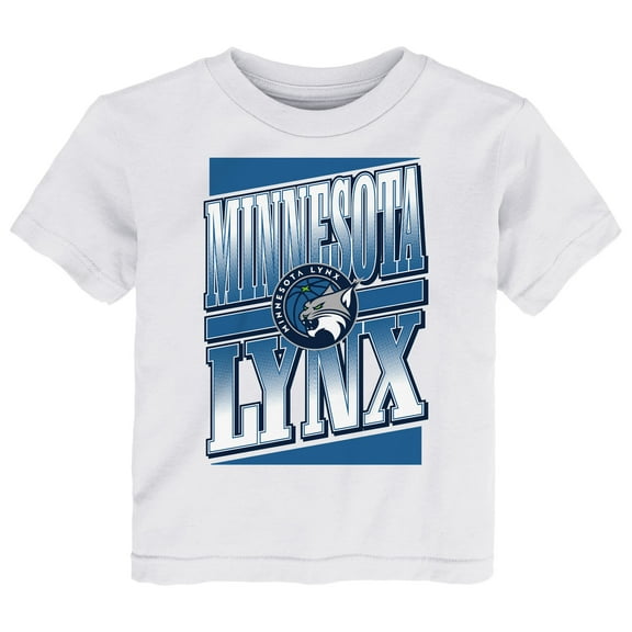 Toddler White Minnesota Lynx Team Stack T-Shirt