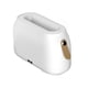 thumbnail image 1 of Flame Oil Diffuser USB Powered Ultrasonic Low Noise Flame Aroma Humidifier for Home Bedroom Living Room White, 1 of 5