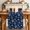 White Dark Blue, variant on Blue Tropical Plant Table Runner 36 Inches, Summer Coconut Trees Coastal Nautical Bed Runner Dresser Scarves Tabletop for Indoor Outdoor Parties/Ceremony/Banquet, 13"x 36"