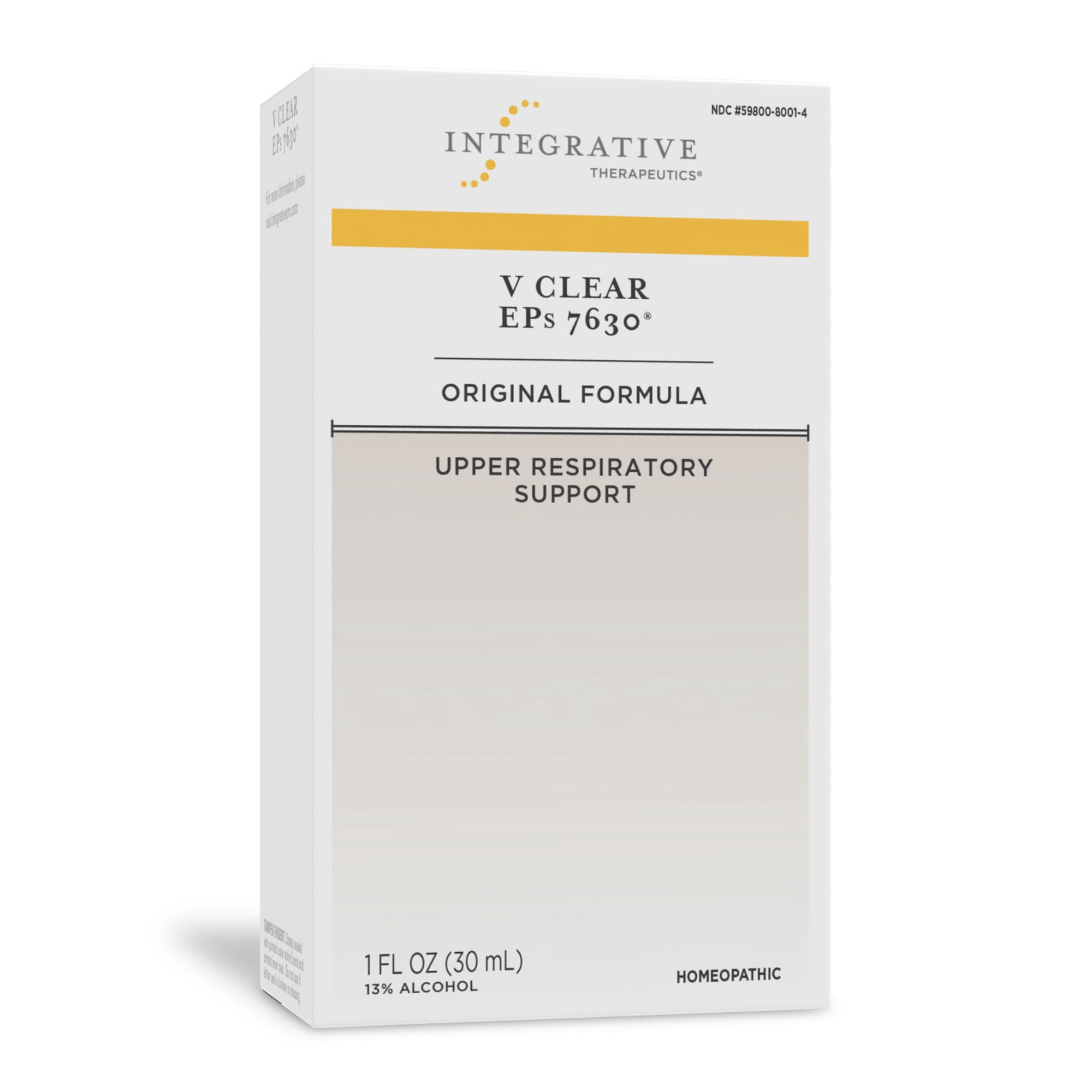 Integrative Therapeutics V Clear EPs 7630 Drops, Upper Respiratory Support, 1 fl oz