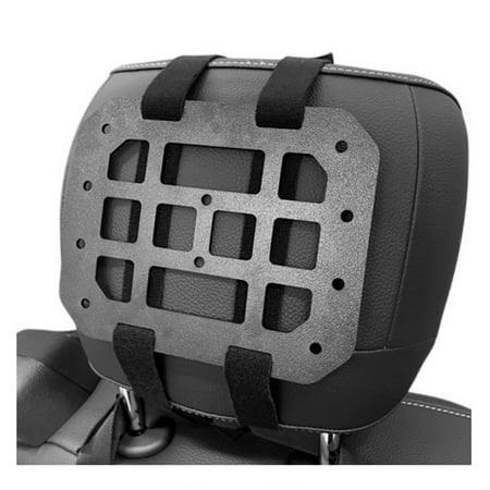 Phyun Tactical Rigid MOLLE Panel Vehicle Car Seat Back headrest Gun Rack Display Storage