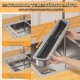 thumbnail image 5 of Escurridor de Trastes Acero Inoxidable Sobre Fregadero, Escurridor de Platos Grande con Sistema de Drenaje Automático, Diseño Escalable, para Vasos Sostiene Utensilios Tablas de Picar, Apto a Cocina, 5 of 7