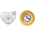 thumbnail image 1 of Reloj de pared,Reloj de pared acrílico para oficina en casa,sin tictac,Relojes de pared colgantes Reloj de tiempo decorativo,Reloj de pared,Reloj de pared redondo moderno y silencioso para, 1 of 8