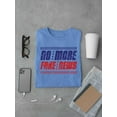 thumbnail image 3 of No More Fake News Design Tee T-shirt Color Men's, 3 of 4