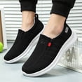 thumbnail image 6 of Willtoo Men's Slip on Walking Shoes Breathable Casual Sneakers Comfortable Laceless Mesh Loafers with Flexible Cushioning Sole, 6 of 6