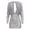Grey, variant on Women V Neck Long Sleeve Gold Glitter Dress Carnival Dress Sequin Christmas Dress