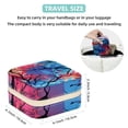 thumbnail image 5 of Tree Travel Portable Square Jewelry Organizer Box - Earring Holder, Ring, Necklace, Bracelet Storage - Suitable for Girls and Women - Jewelry Stand, Jewelry Boxes, 5 of 6